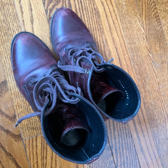 Thursday Captain Boots (Maroon) - Picture 1 of 4